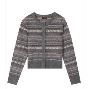 [버커루] 여성 노르딕 니트 가디건(B244KC840P)