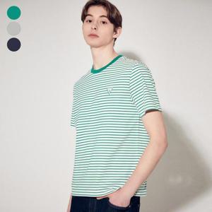 [게스]게스 남성 미니삼각 스트라이프 반팔티셔츠 MP2K9430