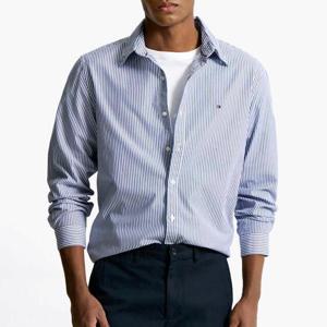 [타미힐피거 남성] 포플린 스트라이프 셔츠 T12F1WSH100MT20A5