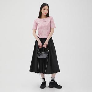 [랩][캐리오버](SET-하의) 메쉬안감 밴딩 플레어 스커트(AQ1WSM69)