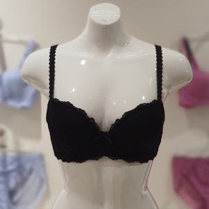 [바바라] 레이스 와이어 몰드 브라 ABR4806P BK