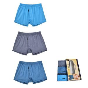 (폴밋) 인견 남성 니트 트렁크 3매입 팬티 남성팬티 남자팬티