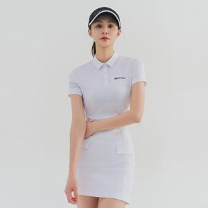 [공식]테일러메이드 여성 에센셜 카라 반팔 티셔츠 TWTYNZ177-100