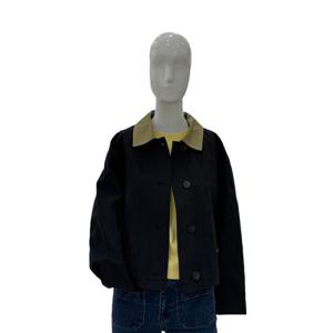 [숲]카라배색 숏 야상점퍼 (SB3UJ91B)