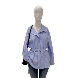 [숲]벨티드 스트라이프 셔츠 (SB3LS34A)