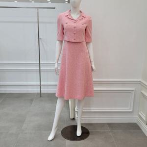 [미니멈]투피스스타일 트위드 원피스 (MXBAWO3530C1L)_IC