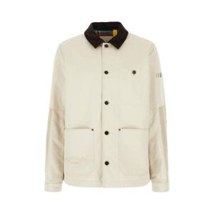 몽클레어 몽클레어 x 프라그먼트 게이케 코튼 셔츠 자켓 1A00018