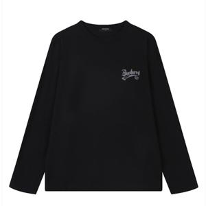 [버커루] 남성 16수 싱글 스탠다드핏 가슴 로고 긴팔 TS(B241TS020P