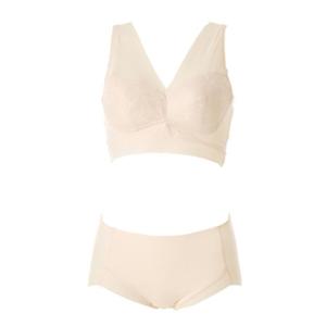 (비너스)가벼운 착용감 인견소재 브라탑 + 인견팬티-VLGC347VLGC347T
