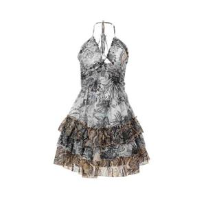 저스트까발리 미디 원피스 78PAO960 NS603204 Blue