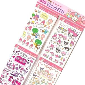 마이멜로디 빅 인스스티커(한판)(911456) 문구용스티커 팬시용스티커 캐릭터스티커 데코스티커 꾸밈스티커