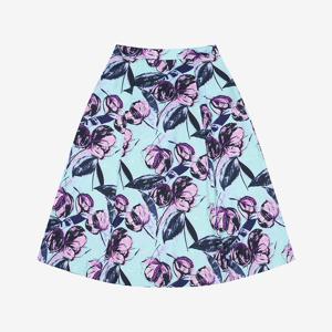 [베스띠벨리]플라워 프린트 롱 스커트 BKSAC2303