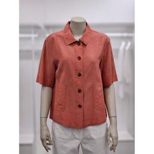 프렐린 세이브존02 마 혼방 반팔 블라우스 RBB252250