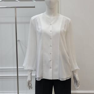 [미니멈]소매시스루 블라우스 (MXBAWB3090I1V)_IC