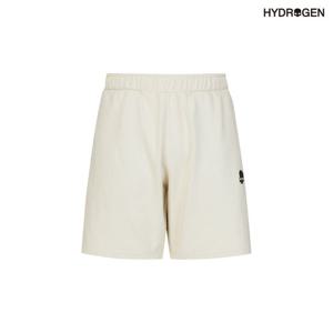 [하이드로겐] 유니 베이직 스컬로고 5부팬츠 H31D2PS004_IV