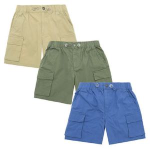 [베네통 키즈] 24SS특가 카고 우븐 숏팬츠  4L2VC9031