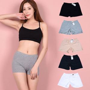 (보신각)신축성 좋은 2부 면스판 무지 속바지 속바지