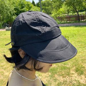 챙넓은 창모자 자외선차단 햇빛가리개 모자 여성썬캡