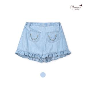 [페리미츠] 자수포켓데님4부팬츠(P2521Q263_36)