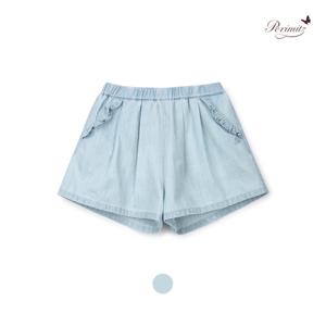 [페리미츠] 프릴주머니 4부 데님팬츠(P2522Q271_61)