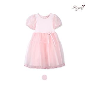 [페리미츠] 꽃소매 퍼프 원피스(P2522O671_10)