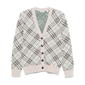 버버리 체크 가디건 8101755