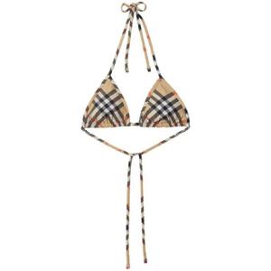 버버리 체크 패턴 비키니 탑 8087604