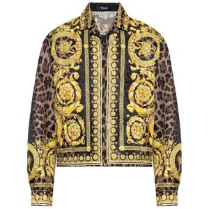 베르사체 바로코 프린트 집업 셔츠 재킷 10167171A12366