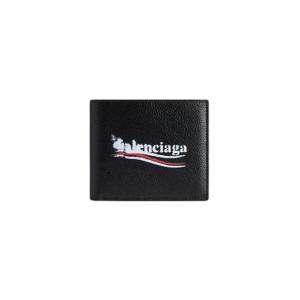 발렌시아가 캐쉬 스퀘어 폴디드 지갑 블랙 5945492AA3B1000