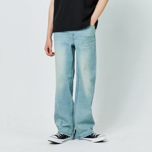 [소이] 남녀공용 여름이월 와이드 빈티지블루진(25M5205)