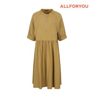 [올포유] 여성 반집업 라운드 원피스 ALONN6136-504