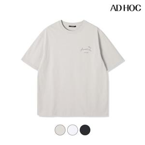 [애드호크]남성 야자수 아트웍 반팔티셔츠 HB5ST15_DJ