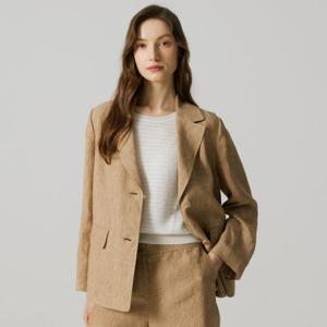 [요하넥스]린넨 투버튼 셋인자켓  J5B5J10