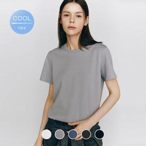 [지오다노/본사] 325523 여 수피마 반팔티