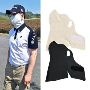 럭스골프 남녀공용 UV 차단 아치형 입체 컷팅 목 토시 냉감 쿨 마스크 LXACC015