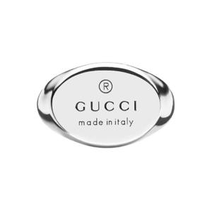 구찌 트레이드마크 오발 링 925 스털링 실버 797033-J8400-8106