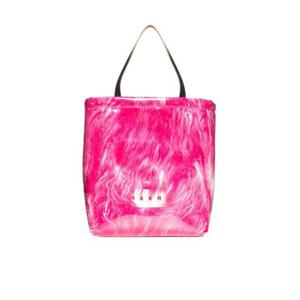 Marni 로고 패치 시어링 토트 백 SHMQ0058U0P5788 00C57 TP934650806