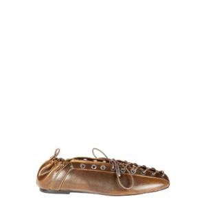 가니 올리텍스 레이스업 발레리나 S3093 826DARKOLIVE TP936684115