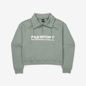 [휠라] 빅로고 면혼방 하이넥 맨투맨 (FS2POF3171F_DMI)