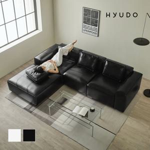 휴도 시선의 동백 2950 모듈형 가죽 소파 쇼파 4인+스툴