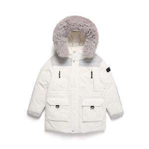 [내셔널지오그래픽키즈]K244UDW240 어드벤처 오거스틴 덕 다운 점퍼 WHITE