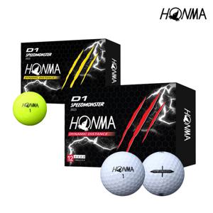 5장[5더즌/무료배송] 혼마골프정품 D1 스피드 몬스터 골프공 3피스