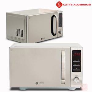 롯데 대용량 25L 전자레인지 회전판 없는 무회전 플랫방식 자동조리 5단계 출력조절 전자렌지 전자랜지