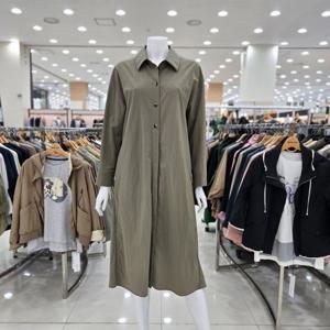 [벨라디터치]트렌치 롱원피스 V1E2OP23_GN