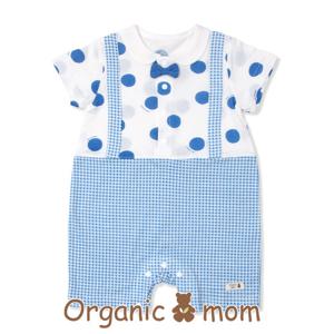 [오가닉맘]플링체크반소우주복(MFM4QE07)