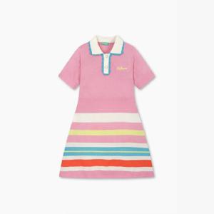[베네통 키즈] 썸머 스트라이프 원피스 QAOP14531MU