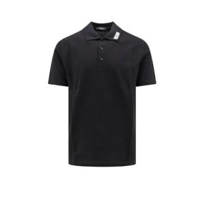 Versace 로고 패치 반팔 폴로셔츠 10139061A11276 1B000 TP942757155