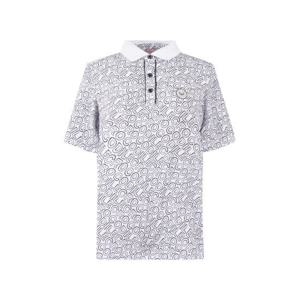 [크로커다일 레이디]아스킨 전판프린트 카라 티셔츠 CLEMTS212