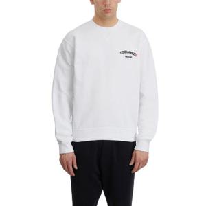 Dsquared2 로고 프린트 크루넥 스웨트셔츠 S74GU0855S25539 100 TP936445551