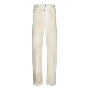 Dsquared2 페인트 스플래터 디테일 와이드 레그 진 S74LB1603S30733 101 TP942846947